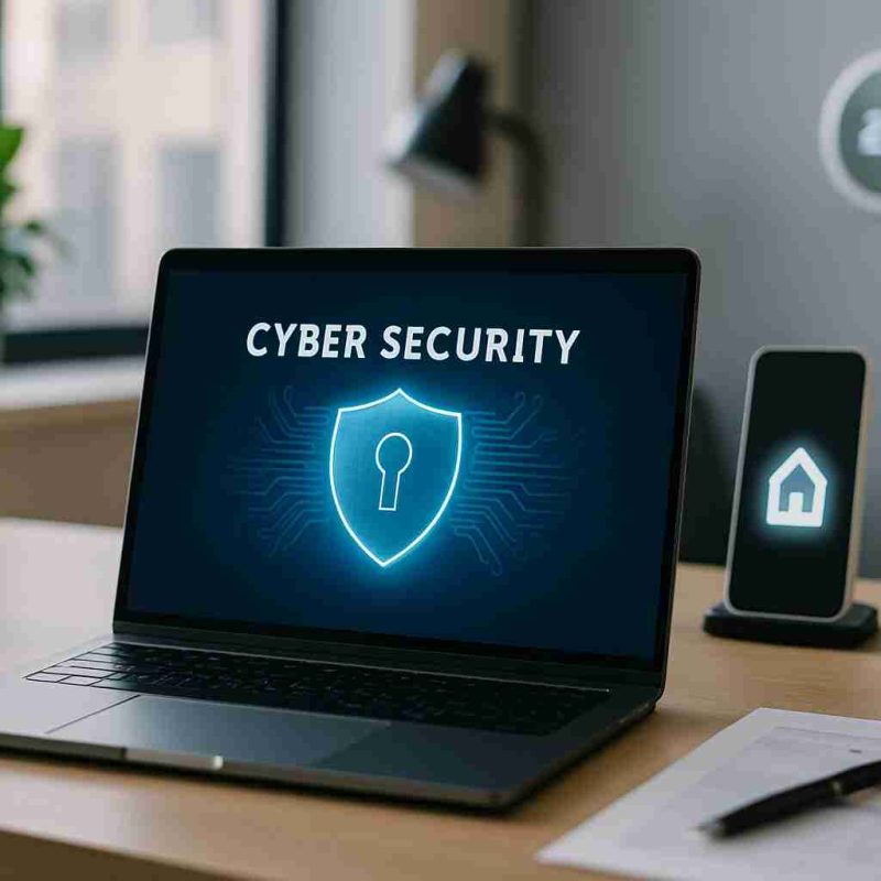 An image illustrating Navigating Cybersecurity in the Age of Smart Devices and IoT
