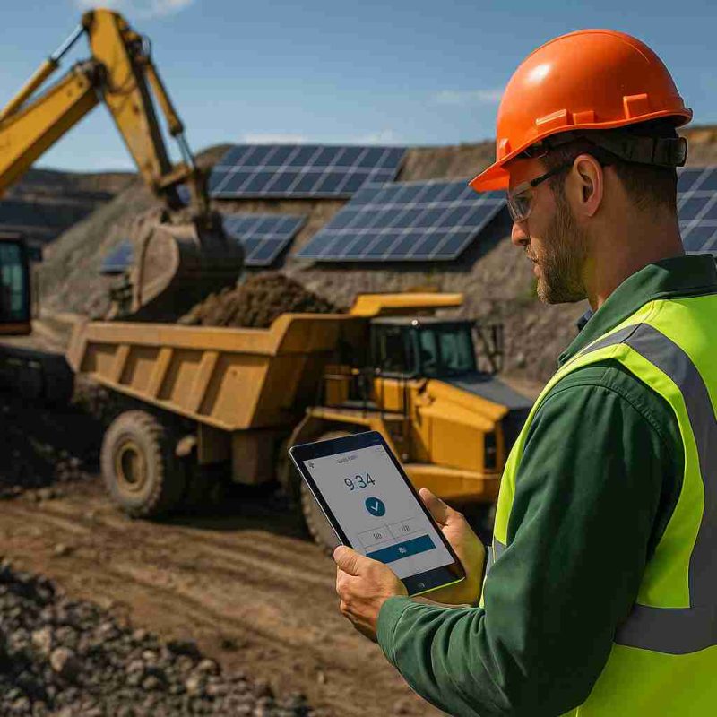 An image illustrating Enhancing Sustainable Mining Practices: The Role of Time and Attendance Systems